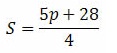 formula do pé